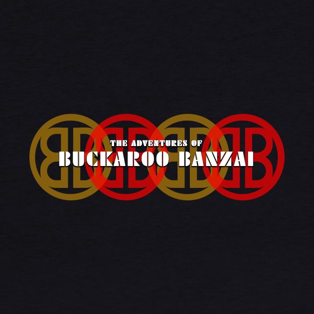 Buckaroo Banzai - Interlocking Logos by BigOrangeShirtShop